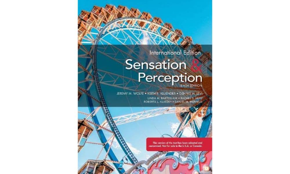 Sensation and Perception — used book cover