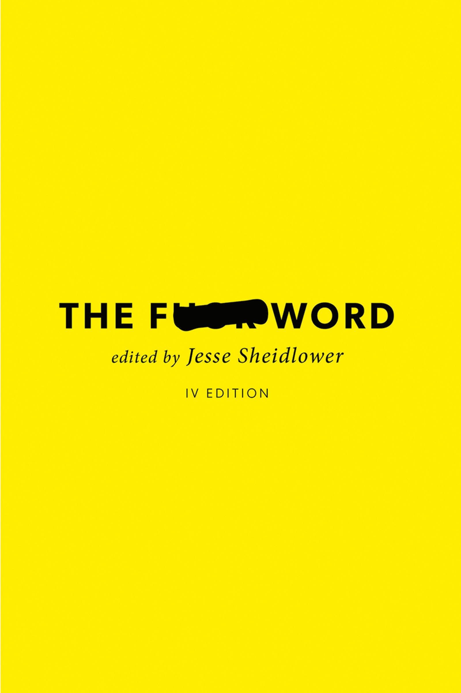 The F-Word — used book cover