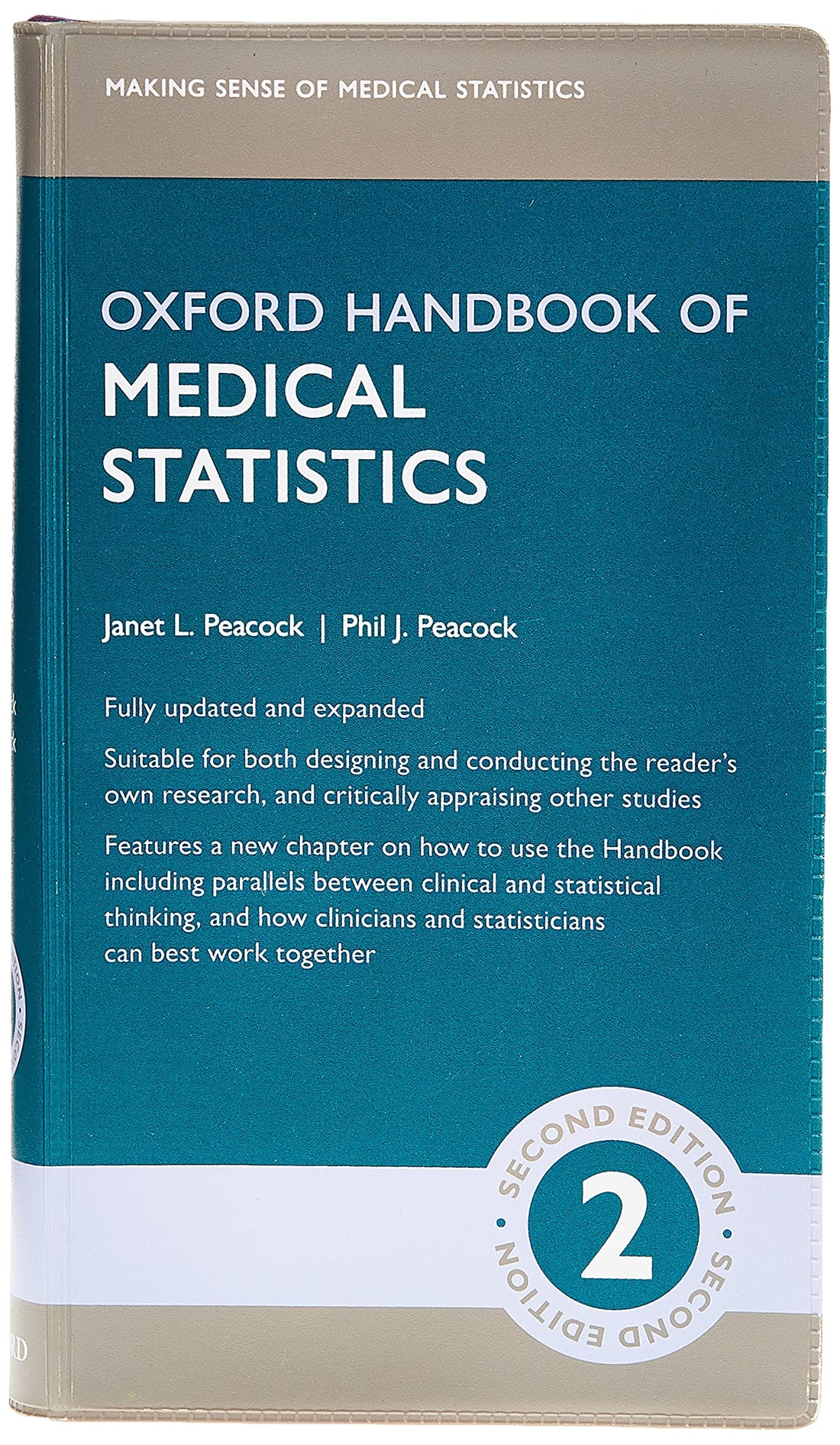 Oxford Handbook of Medical Statistics — used book cover