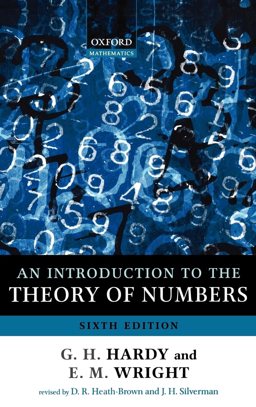 An Introduction to the Theory of Numbers — used book cover