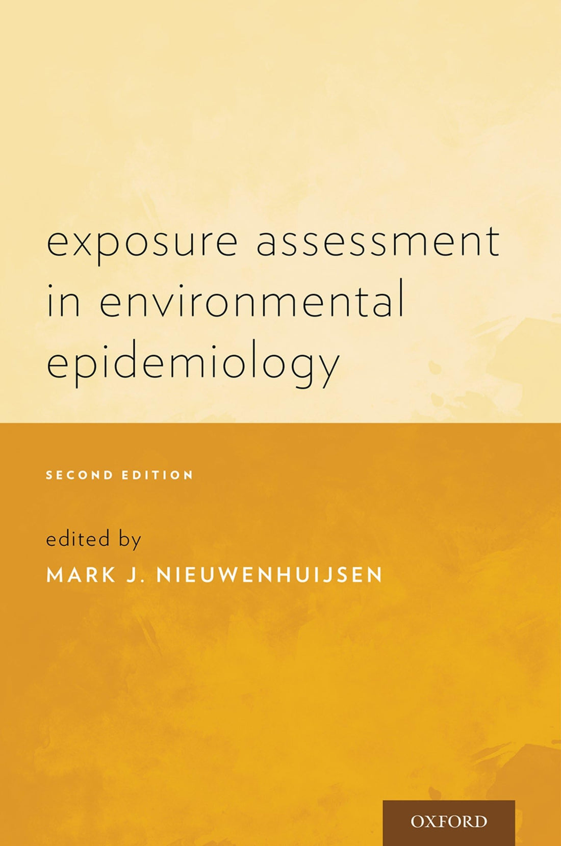 Exposure Assessment in Environmental Epidemiology — used book cover
