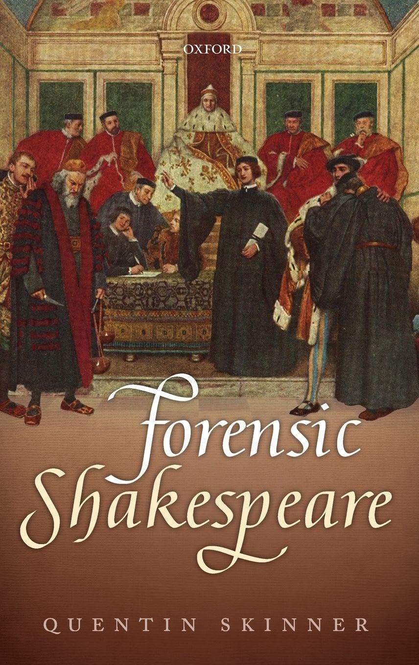 FORENSIC SHAKESPEARE CLEN:NCS CLOTH (Clarendon Lectures in English)