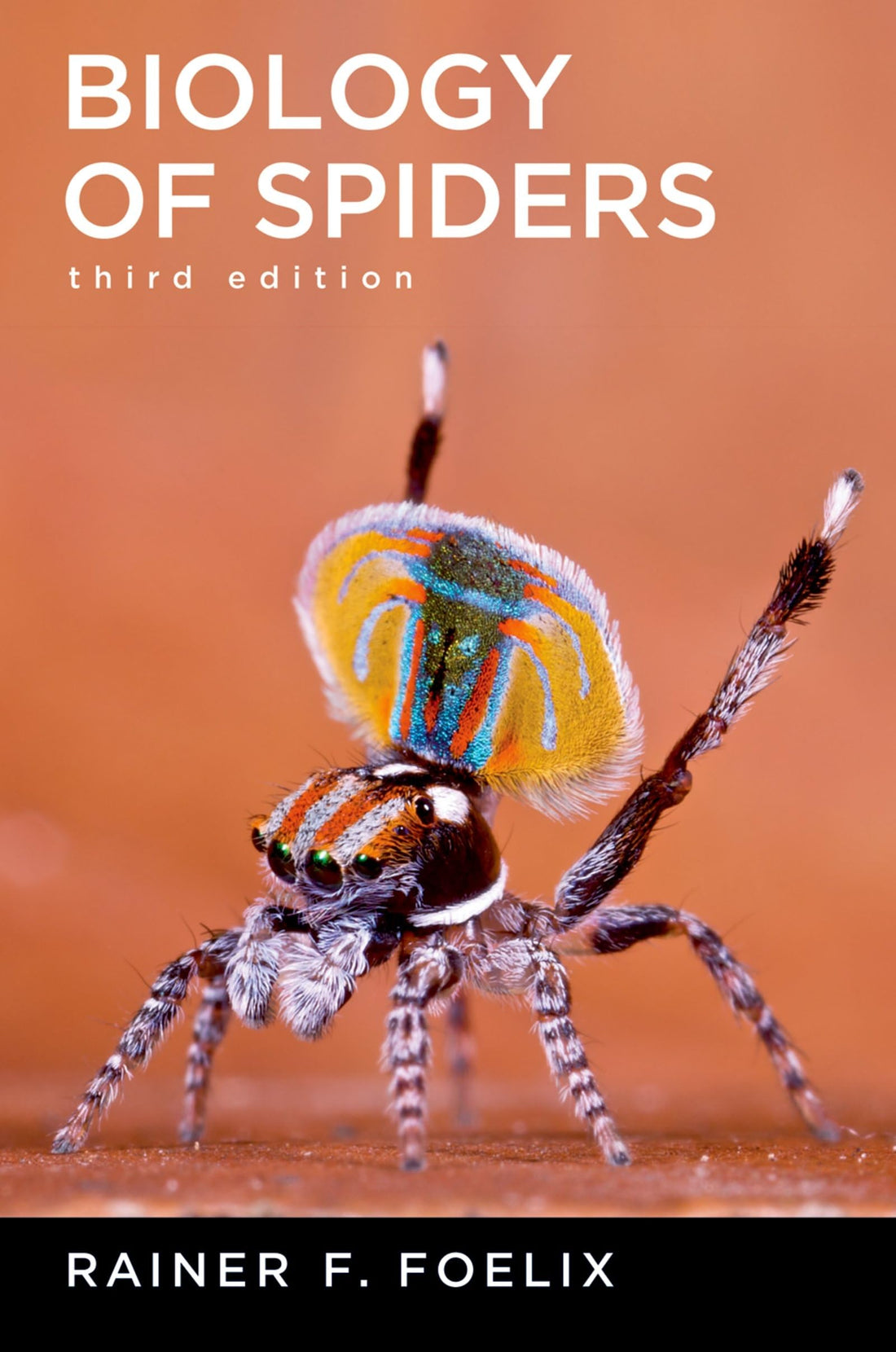 Biology of Spiders — used book cover