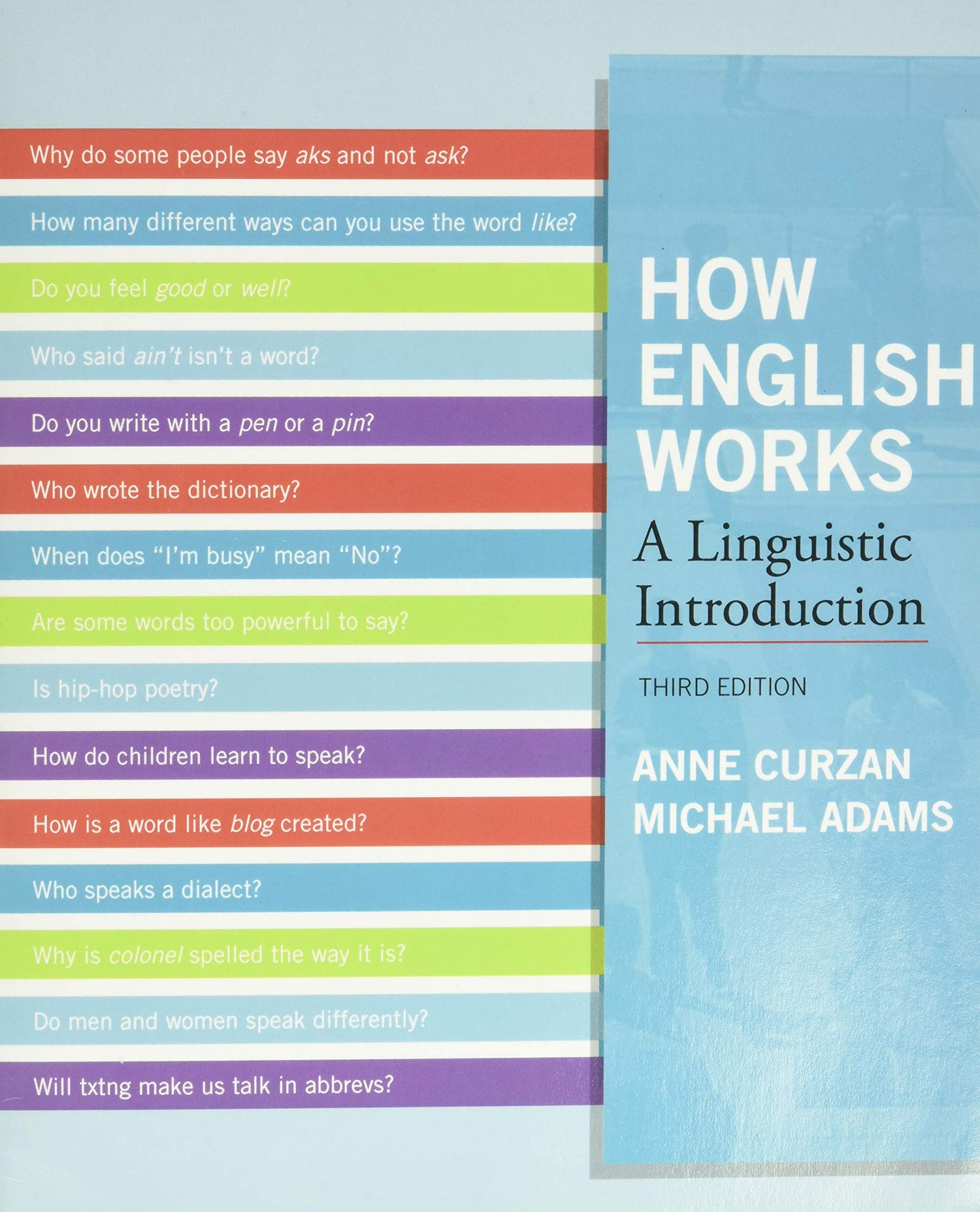 How English Works: A Linguistic Introduction