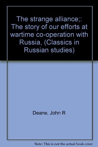 The strange alliance; — used book cover