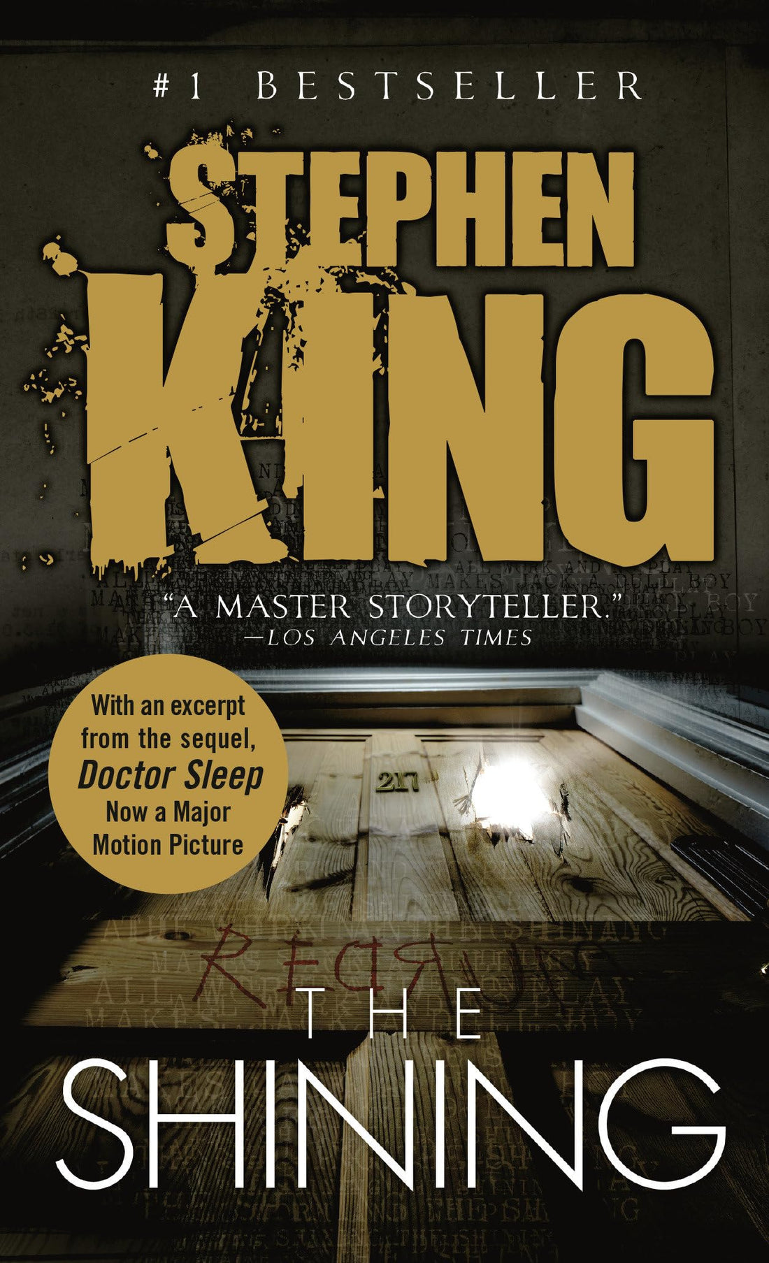 The Shining — used book cover