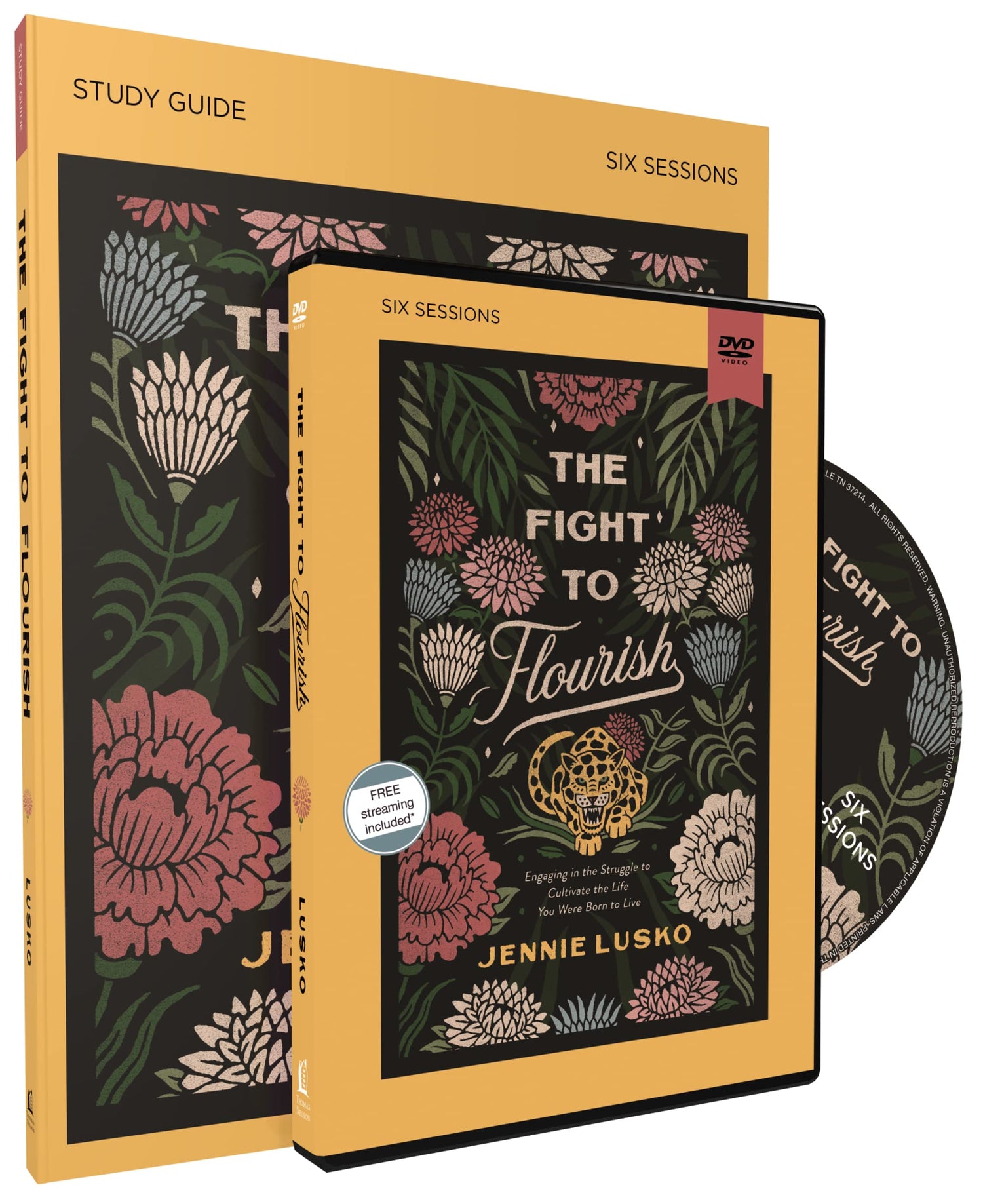 The Fight to Flourish Study Guide with DVD — used book cover
