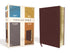 NIV, KJV, NASB, Amplified, Parallel Bible, Bonded Leather, Burgundy — used book cover