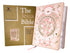 The Jesus Bible Artist Edition, ESV, Leathersoft, Peach Floral — used book cover