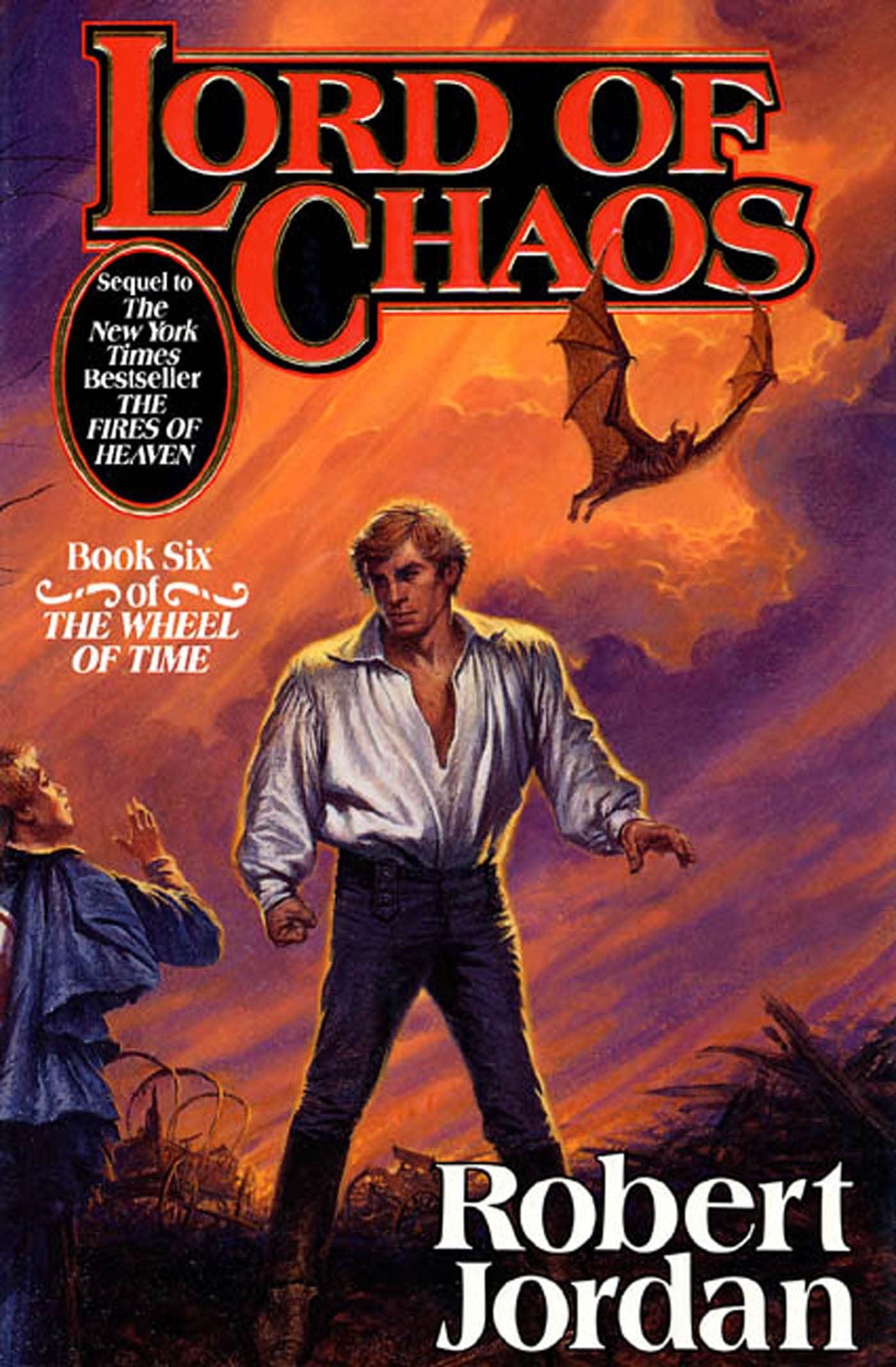 Lord of Chaos (The Wheel of Time, Book 6) — used book cover