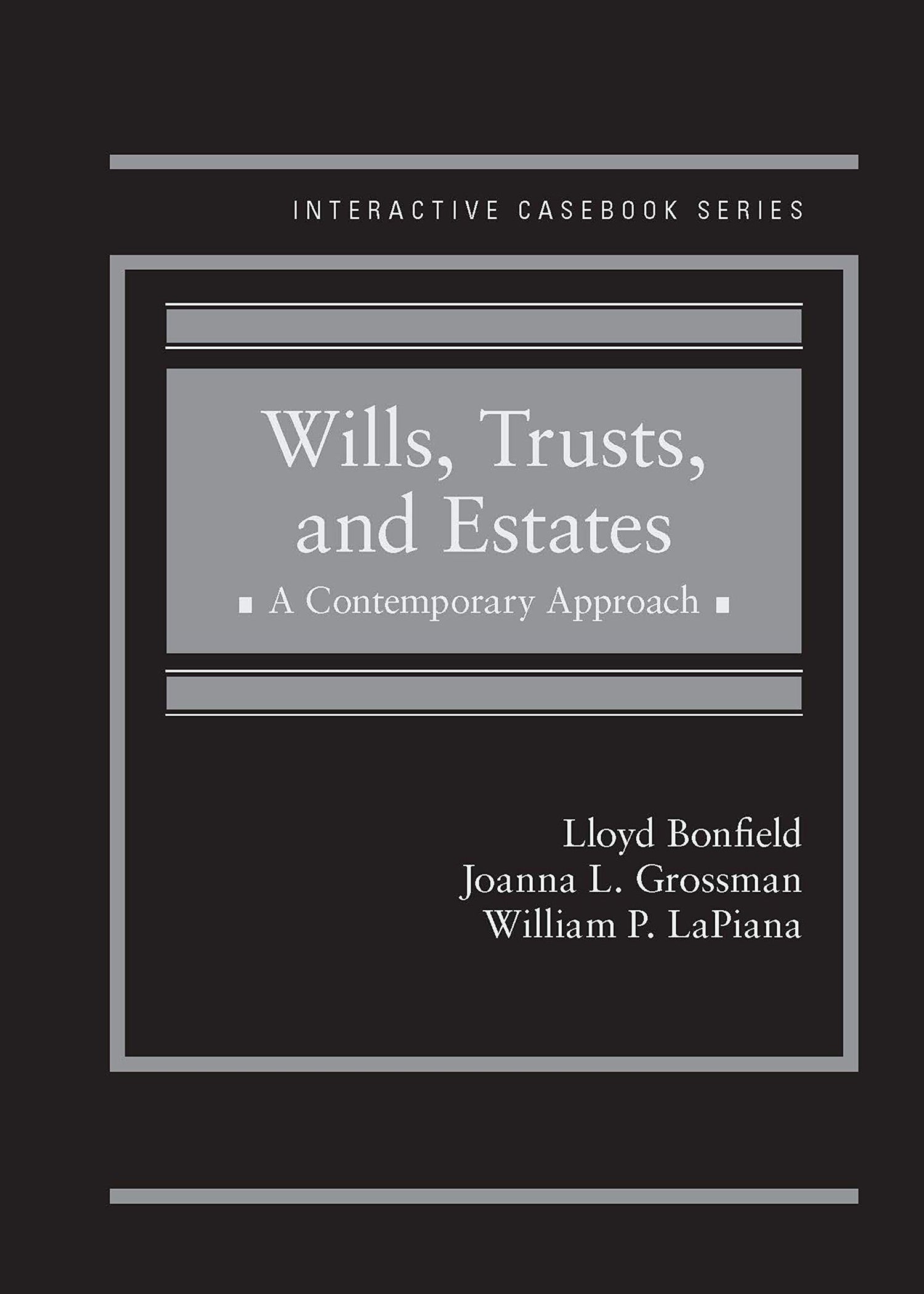 Wills, Trusts, and Estates, A Contemporary Approach — used book cover