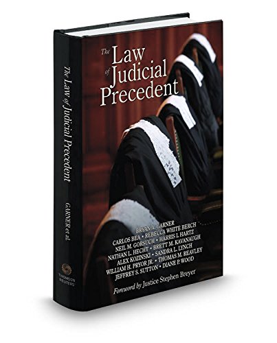 Law of Judicial Precedent — used book cover