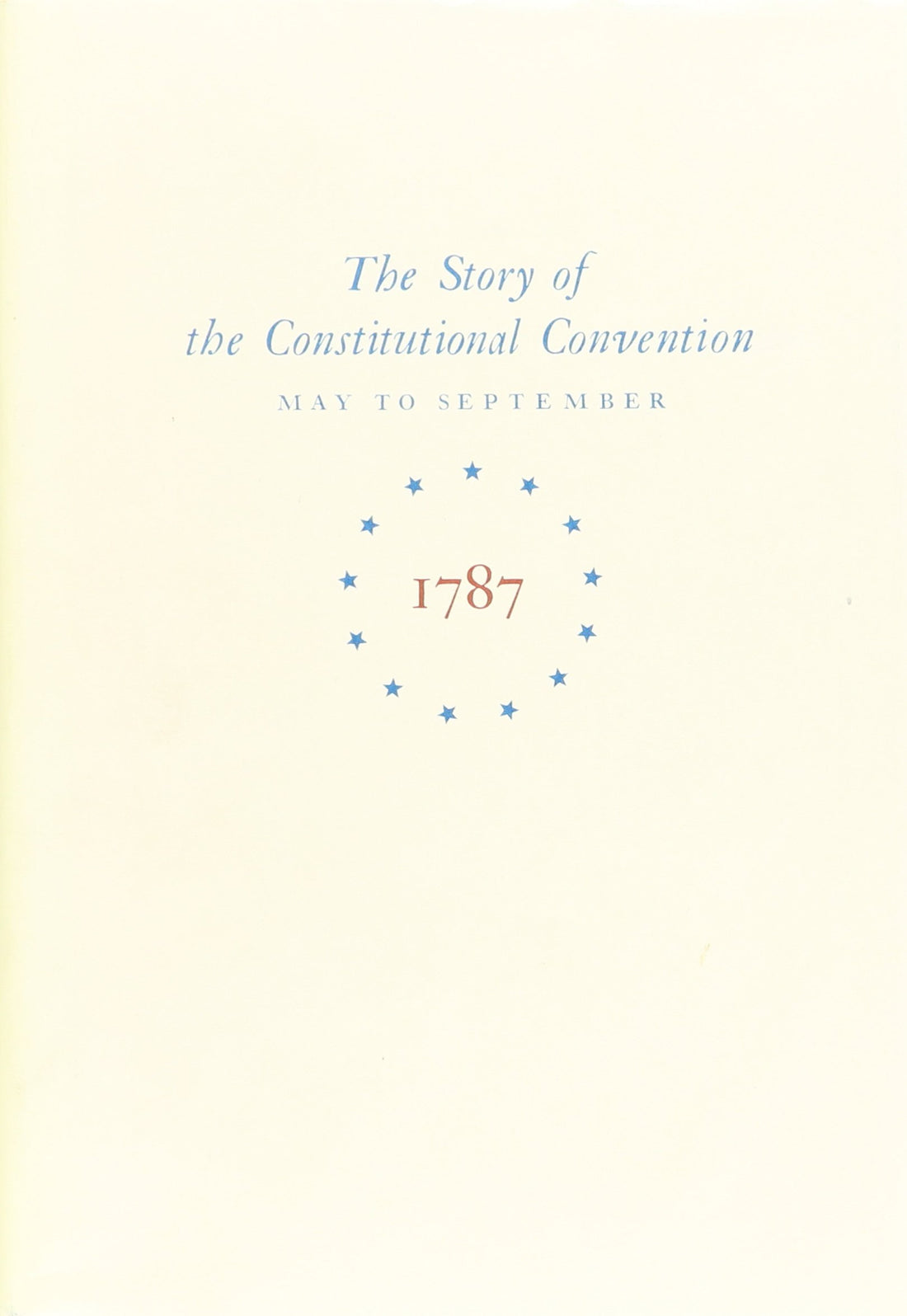 Miracle at Philadelphia — used book cover
