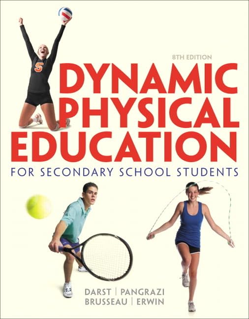 Dynamic Physical Education for Secondary School Students — used book cover