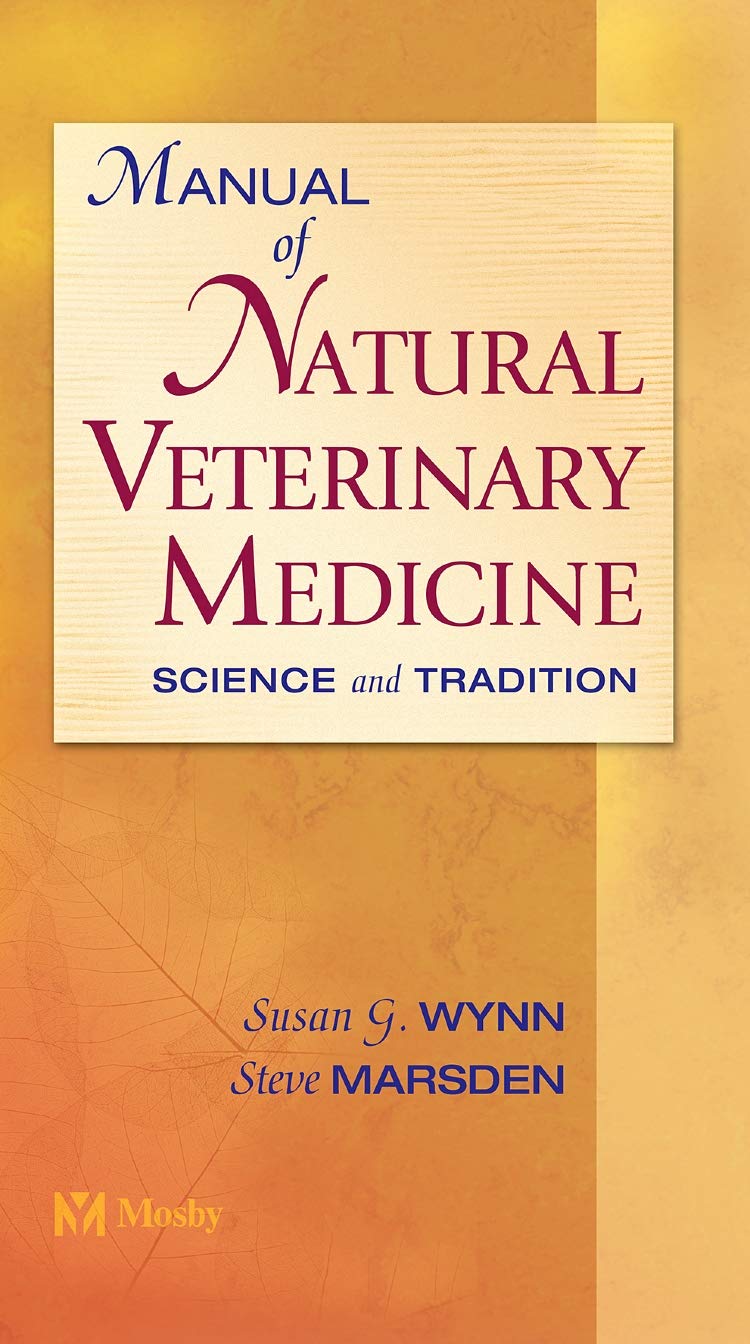 Manual of Natural Veterinary Medicine — used book cover