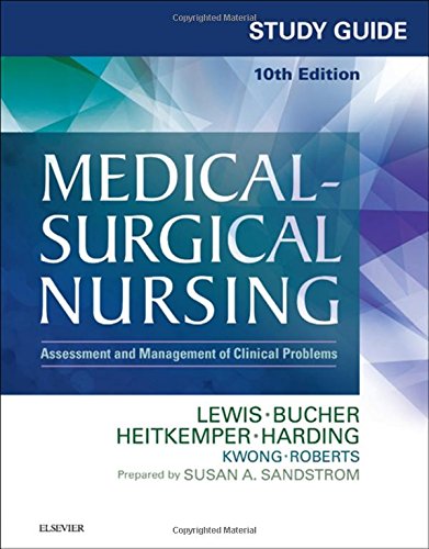 Study Guide for Medical-Surgical Nursing — used book cover