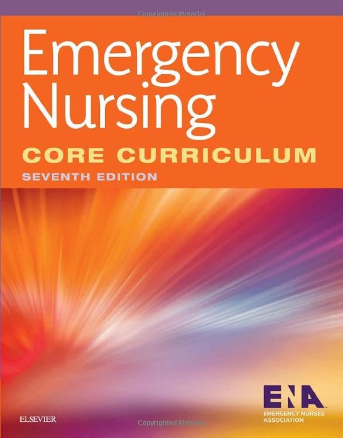 Emergency Nursing Core Curriculum — used book cover