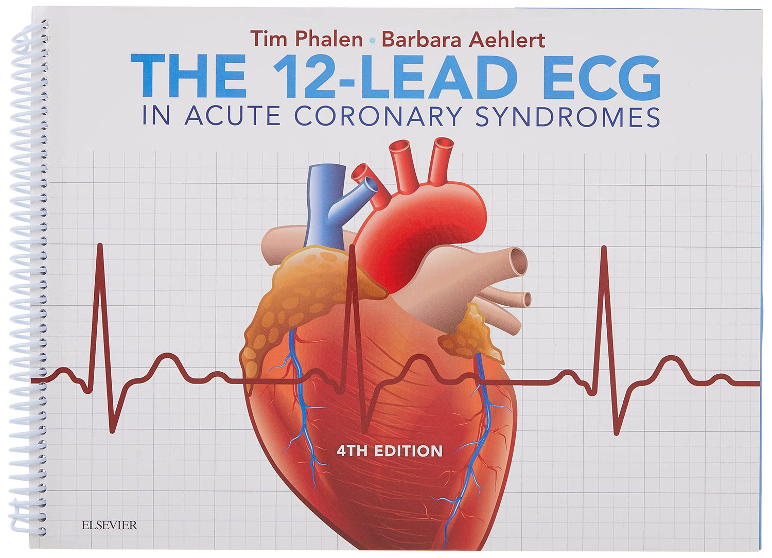 The 12-Lead ECG in Acute Coronary Syndromes — used book cover