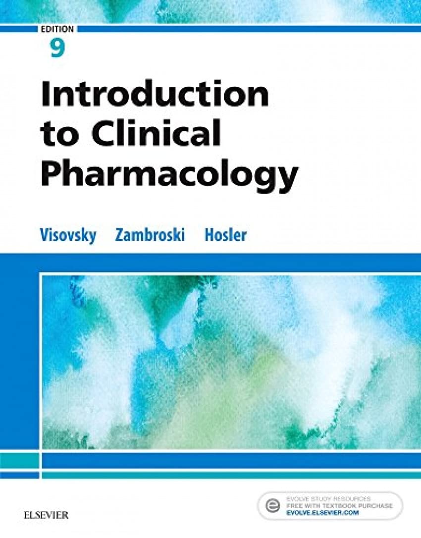 Introduction to Clinical Pharmacology — used book cover