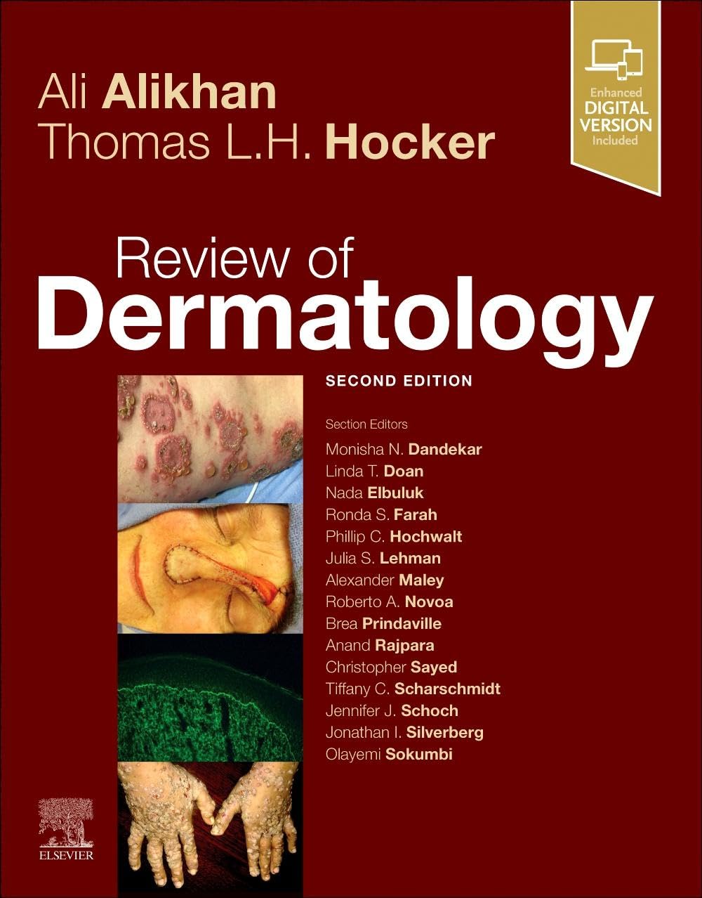 Review of Dermatology — used book cover