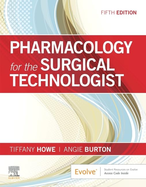 Pharmacology for the Surgical Technologist — used book cover