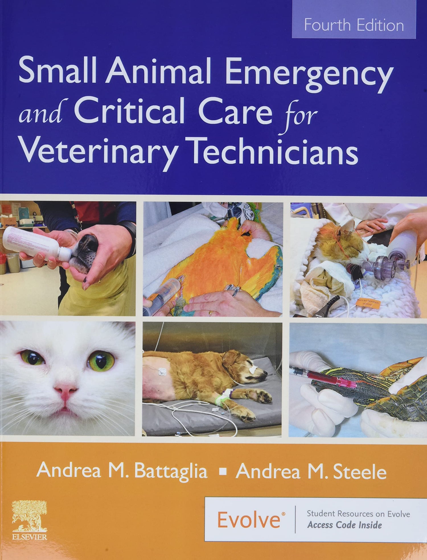 Small Animal Emergency and Critical Care for Veterinary Technicians — used book cover