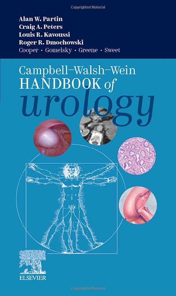 Campbell Walsh Wein Handbook of Urology — used book cover