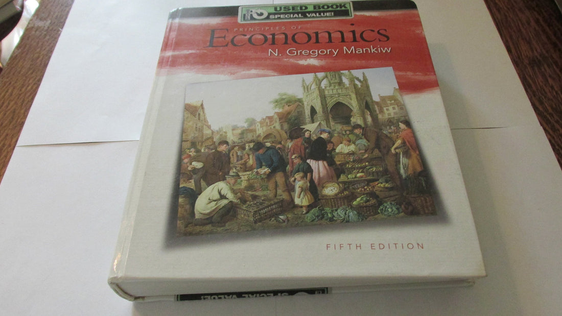 Principles of Economics — used book cover