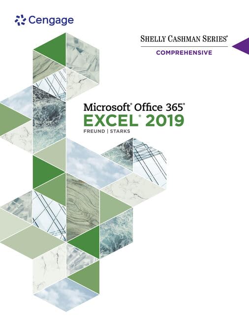 Shelly Cashman Series Microsoft Office 365 &amp; Excel 2019 Comprehensive — used book cover