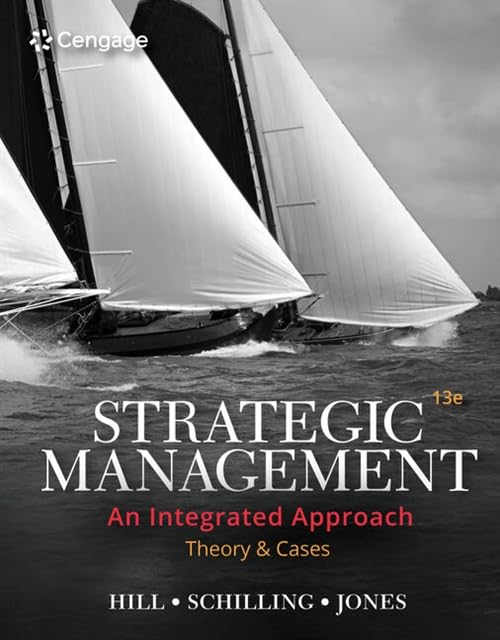 Strategic Management: Theory &amp; Cases: An Integrated Approach (MindTap Course List)