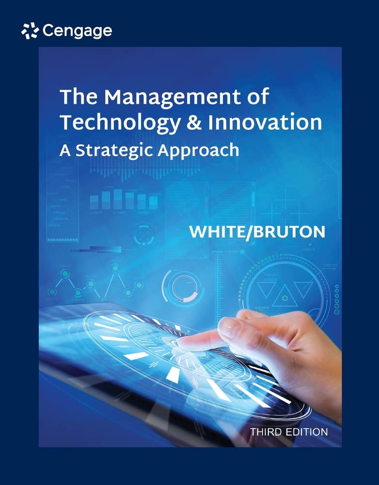 The Management of Technology and Innovation — used book cover