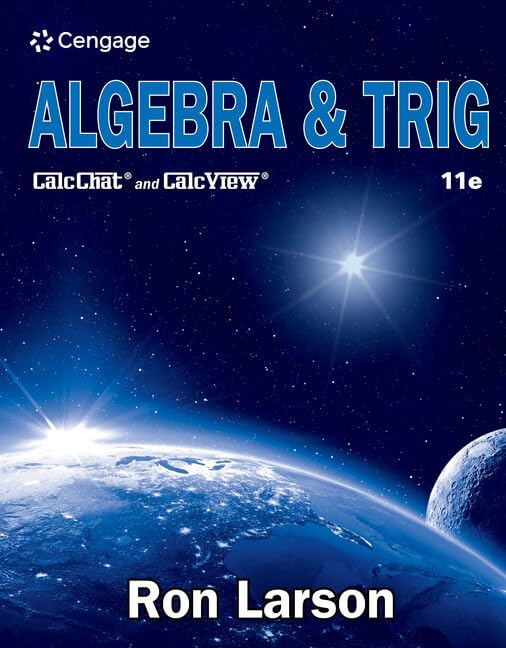 Algebra &amp; Trig