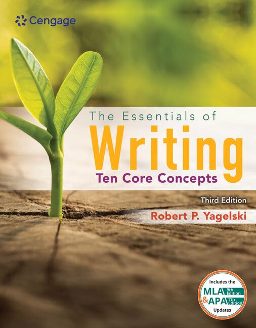 The Essentials of Writing — used book cover