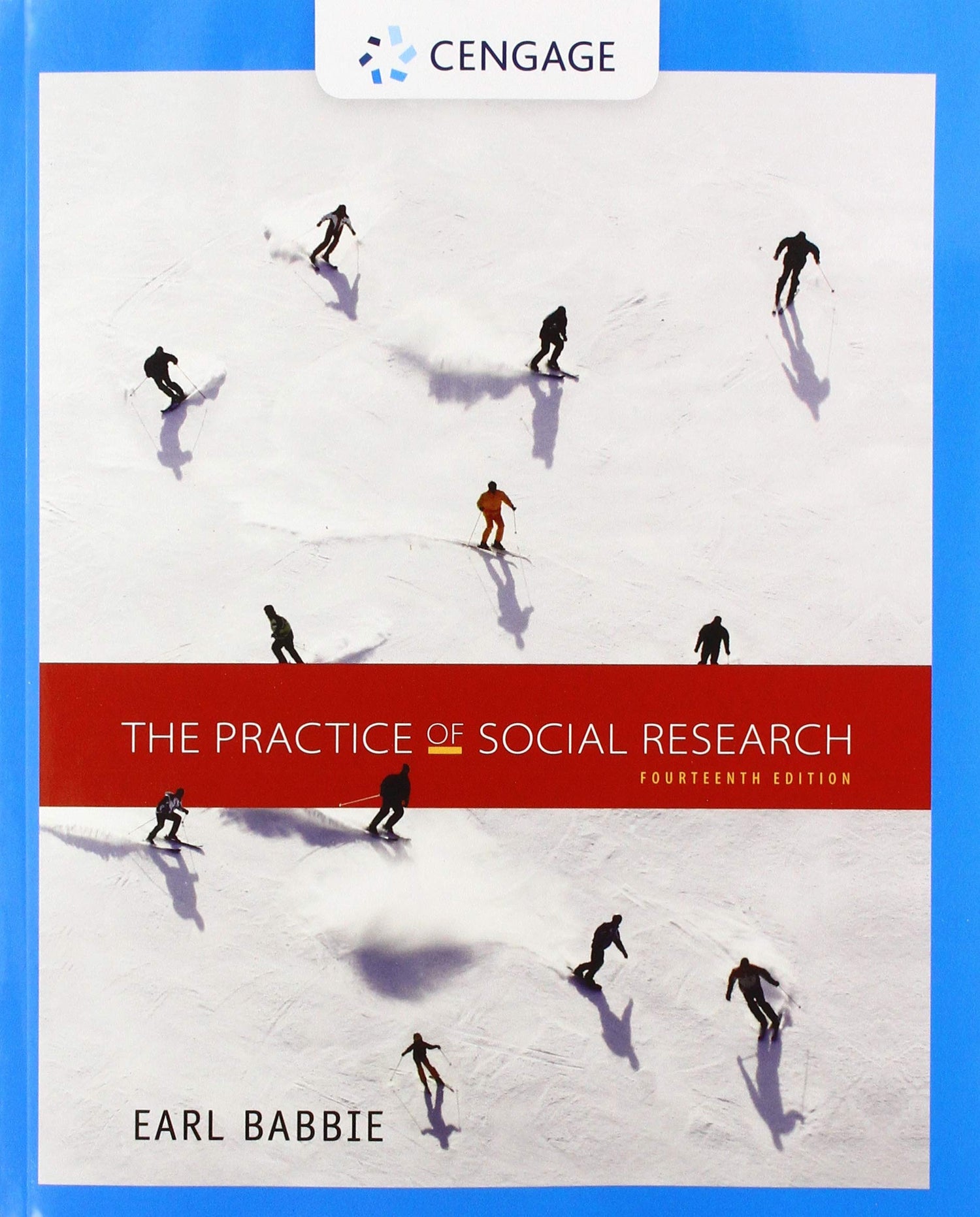 The Practice of Social Research — used book cover