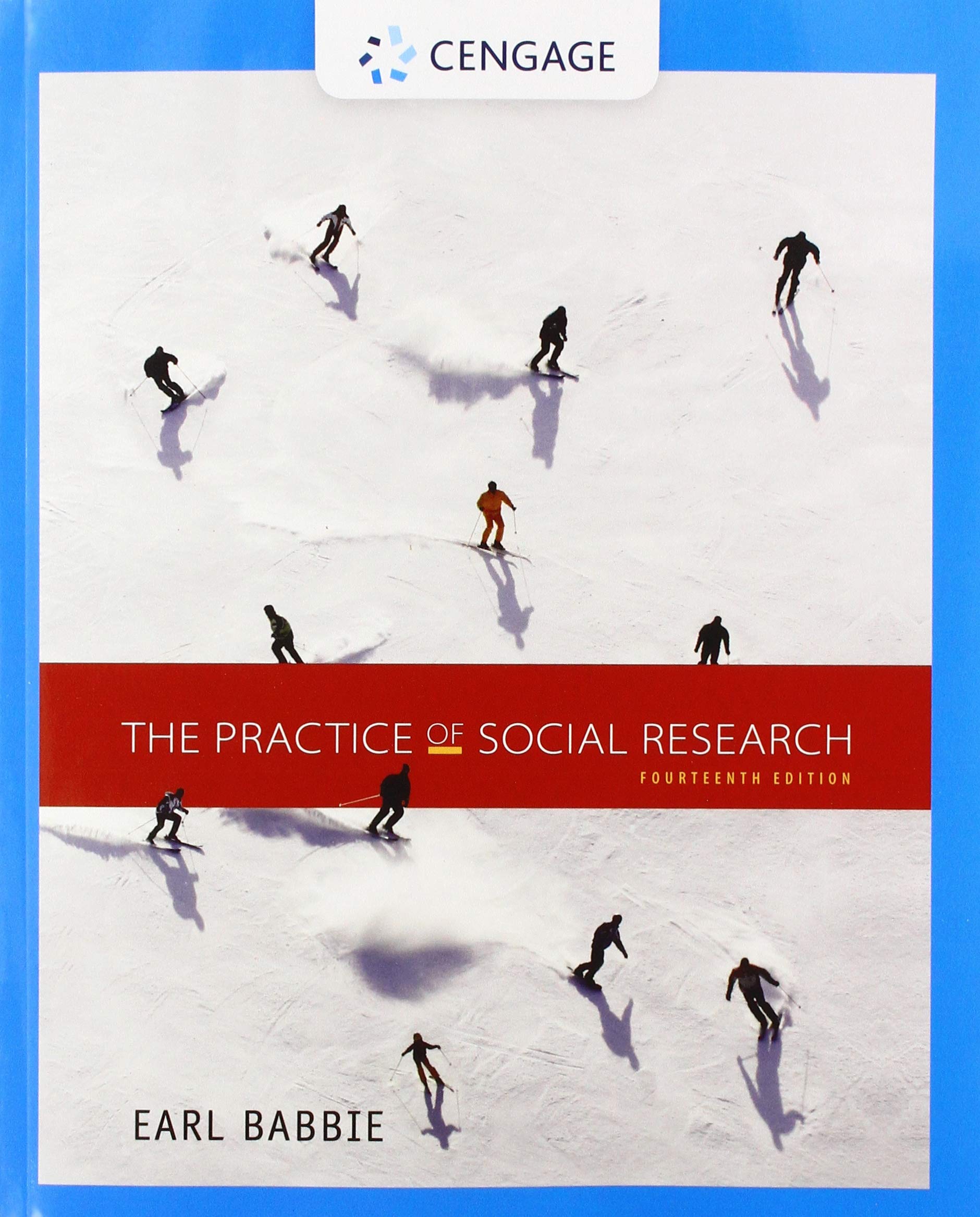 The Practice of Social Research — used book cover