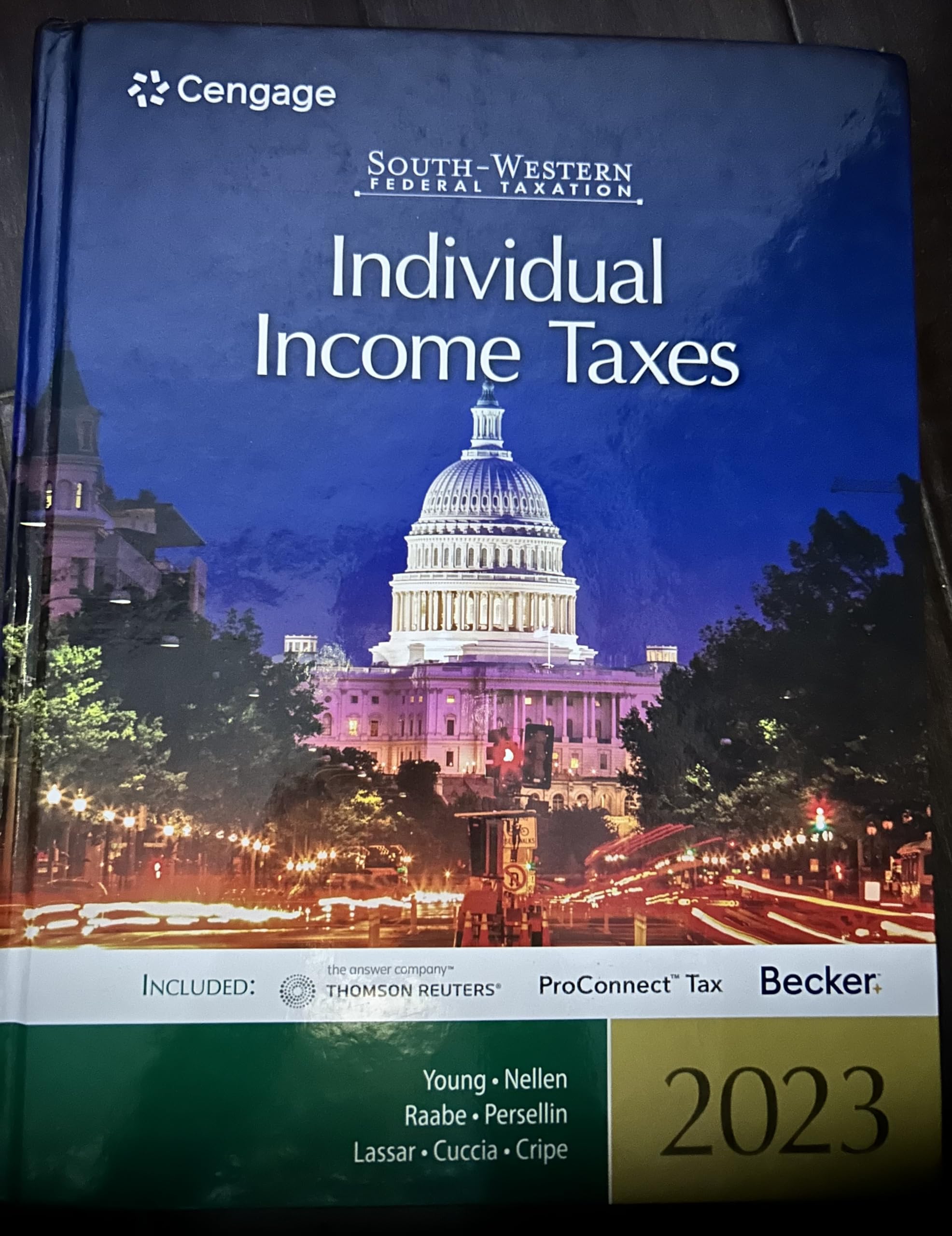 South-Western Federal Taxation 2023 — used book cover