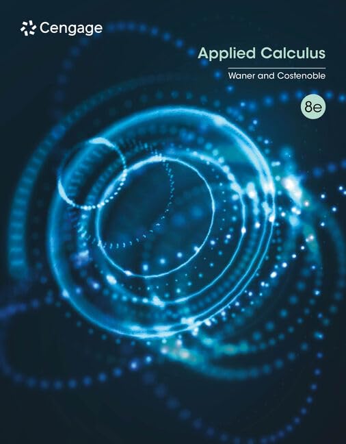 Applied Calculus — used book cover