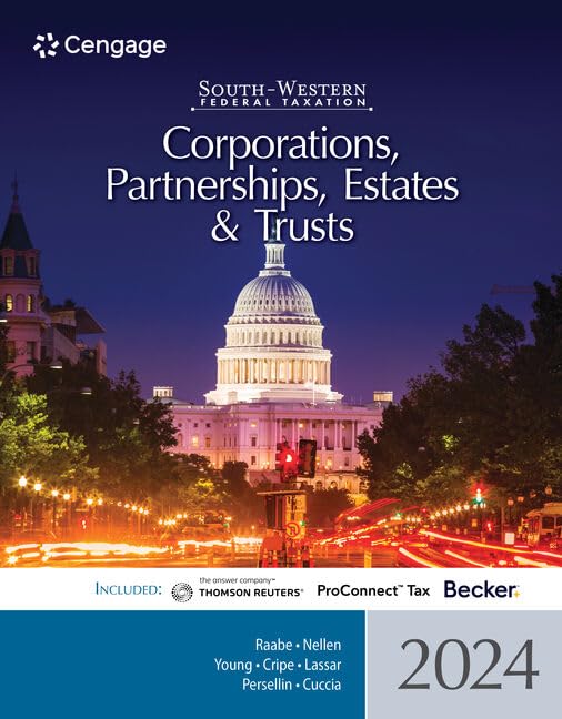 South-Western Federal Taxation 2024 — used book cover