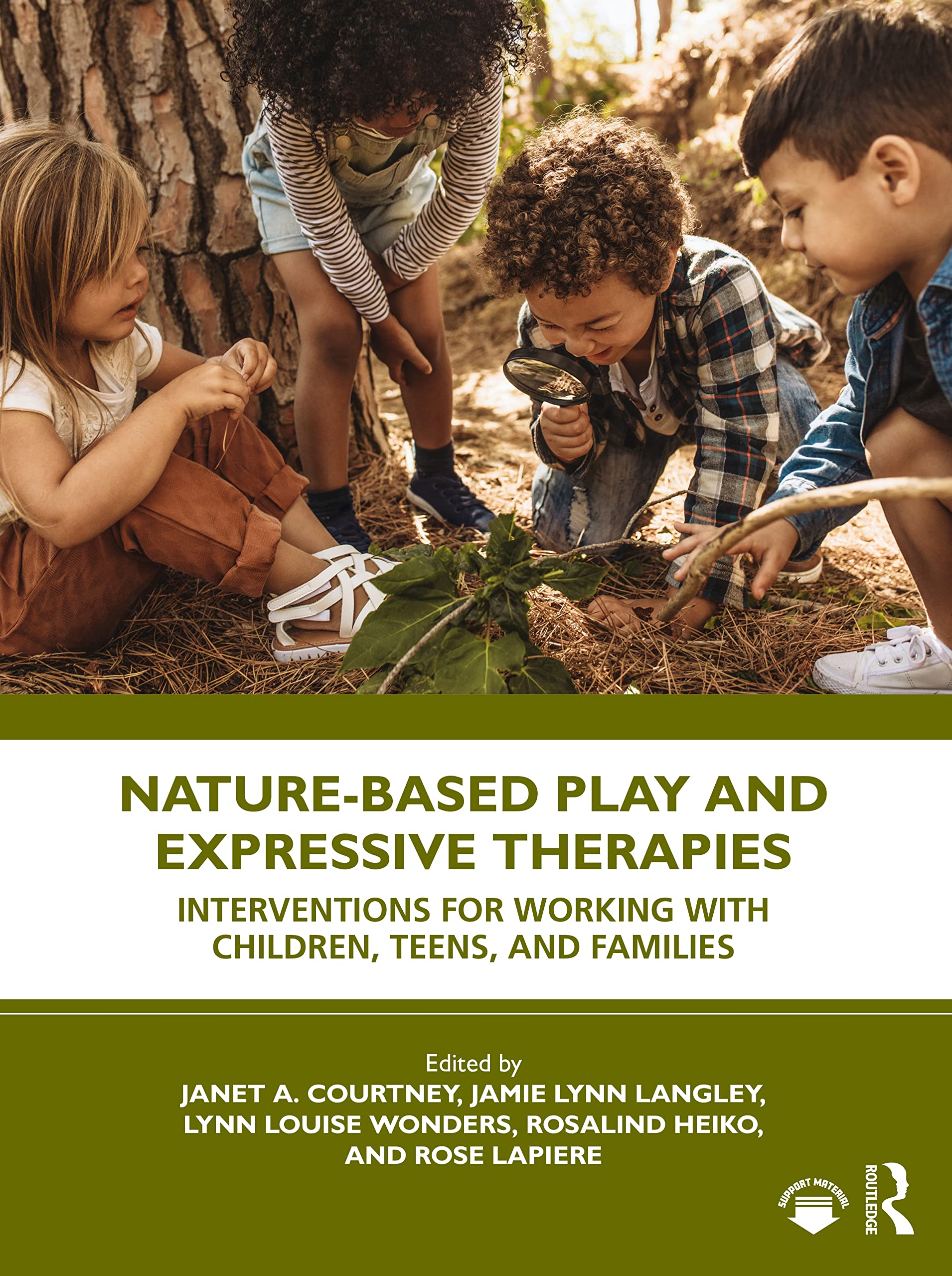 Nature-Based Play and Expressive Therapies — used book cover