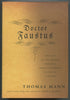 Doctor Faustus: The Life of the German Composer Adrian Leverkuhn As Told by a Friend — used book cover