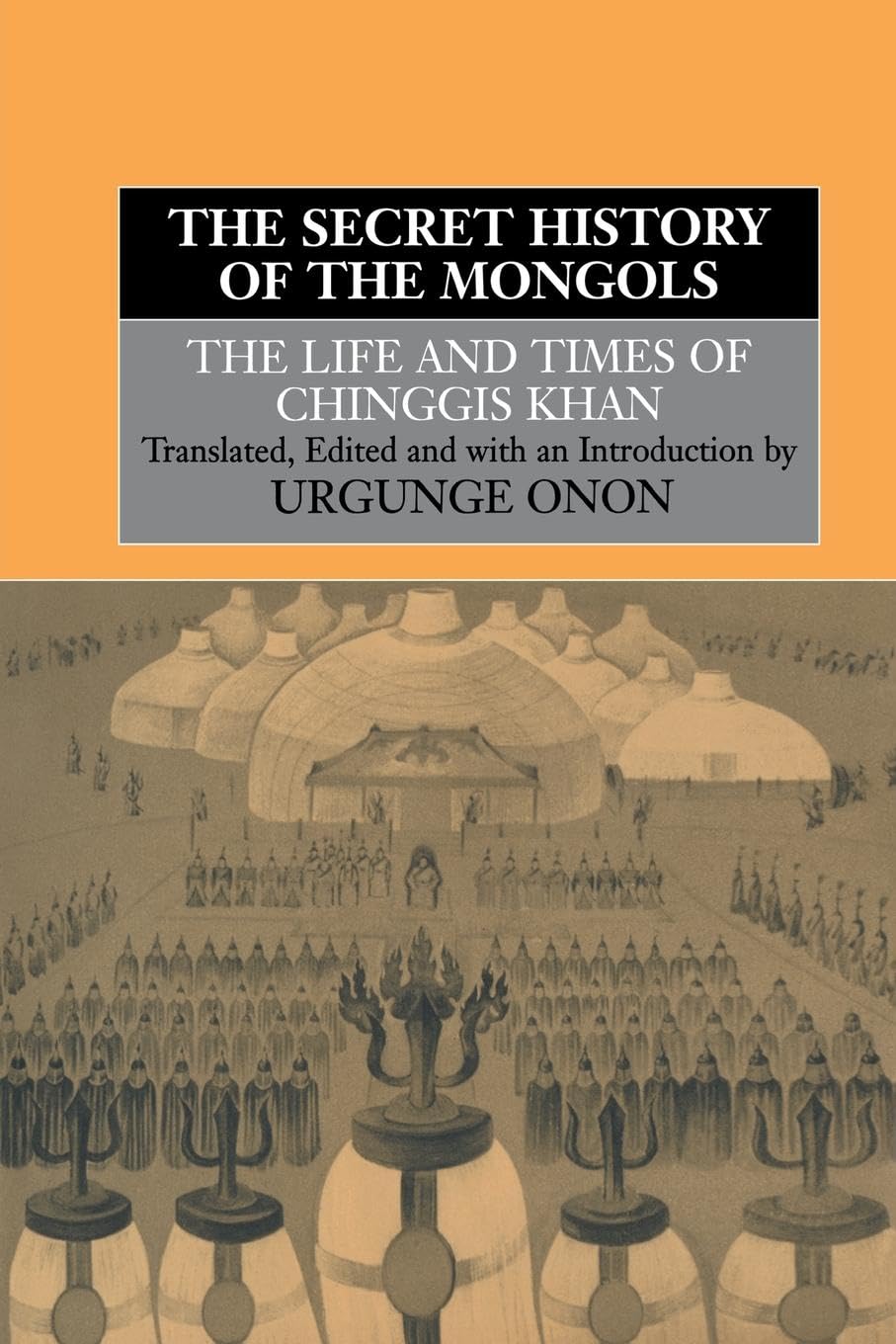 The Secret History of the Mongols — used book cover