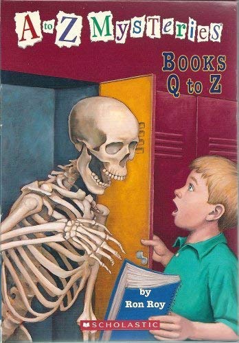 A to Z Mysteries Boxed Set, Books Q-Z: Quicksand Question, Runaway Racehorse, School Skeleton, Talking T. Rex, Unwilling Umpire, Vampire&