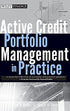 Active Credit Portfolio Management in Practice — used book cover