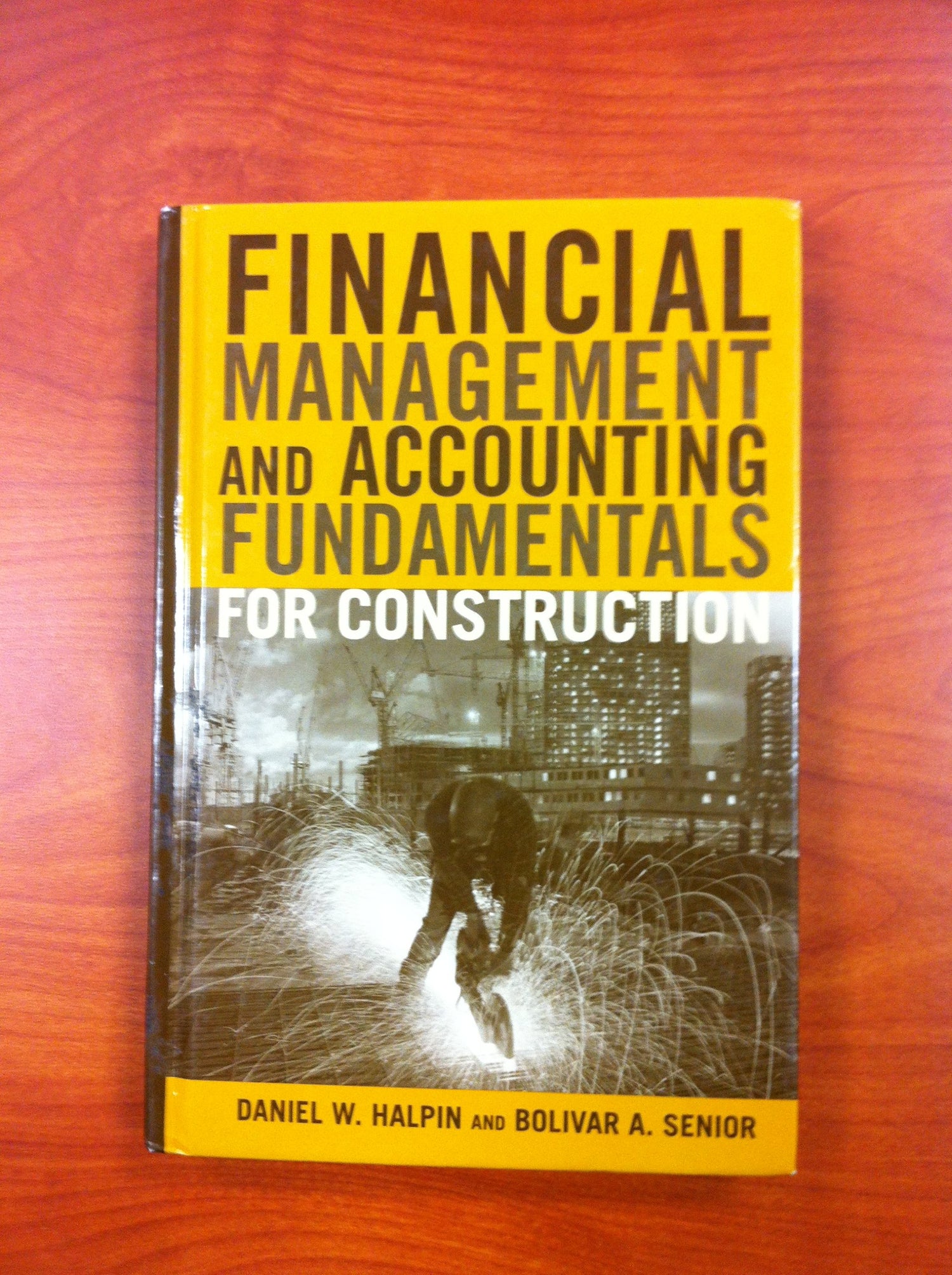 Financial Management and Accounting Fundamentals for Construction — used book cover
