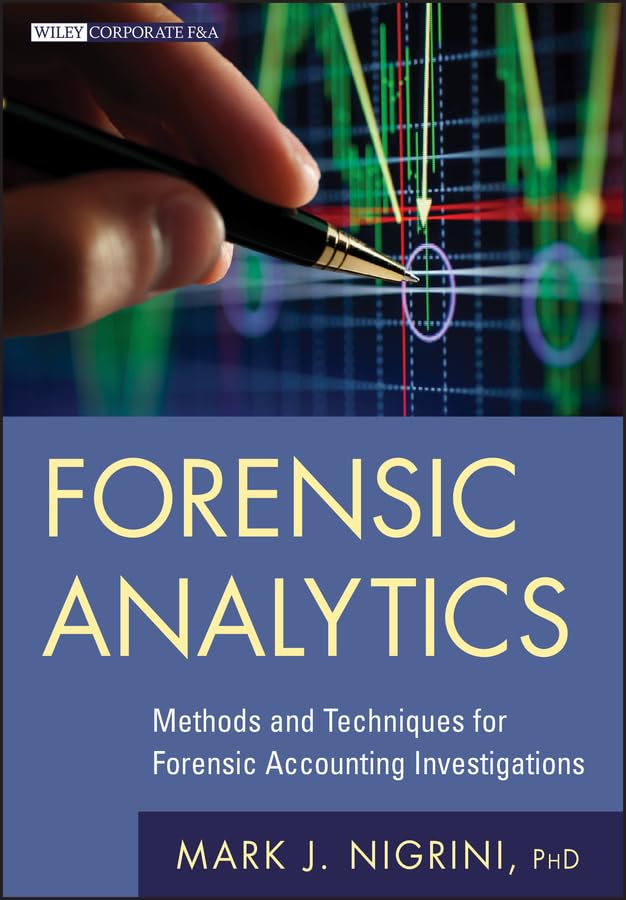 Forensic Analytics: Methods and Techniques for Forensic Accounting Investigations — used book cover