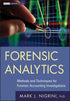 Forensic Analytics: Methods and Techniques for Forensic Accounting Investigations — used book cover