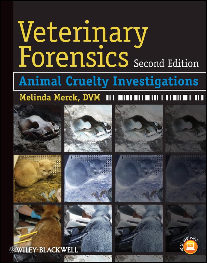 Veterinary Forensics: Animal Cruelty Investigations — used book cover