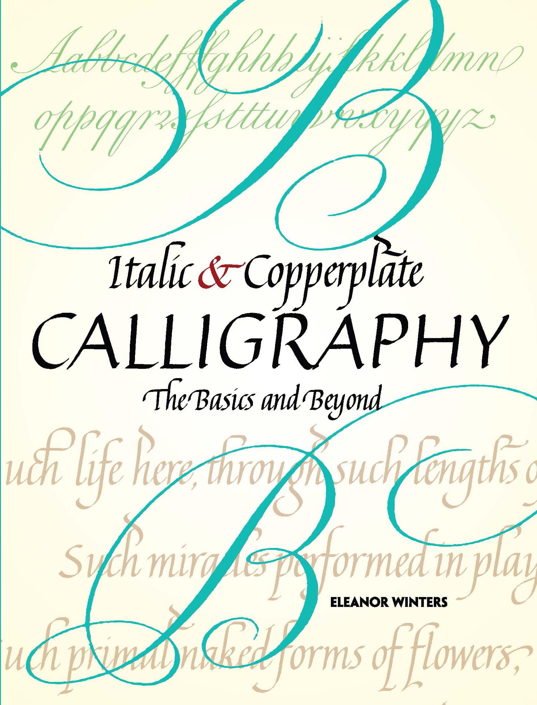 Italic and Copperplate Calligraphy — used book cover