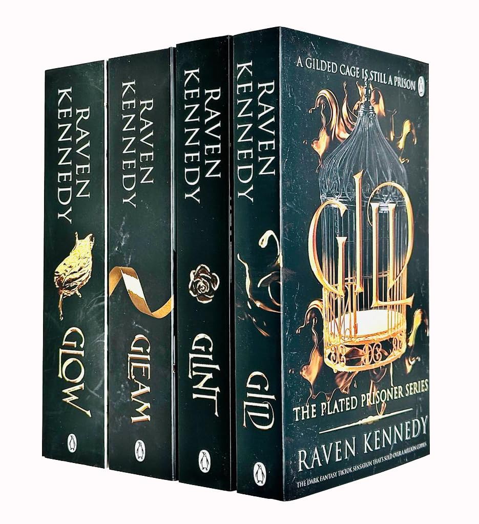 The Plated Prisoner Series 4 Books Collection Set (Gild, Glint, Gleam &amp; Glow)