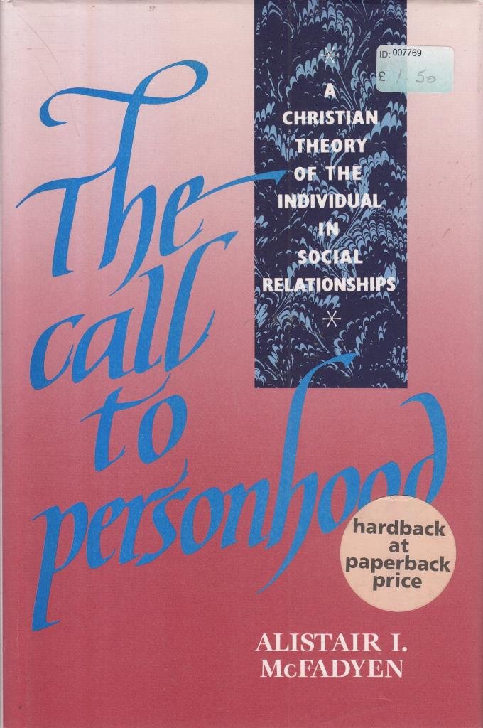 The Call to Personhood — used book cover